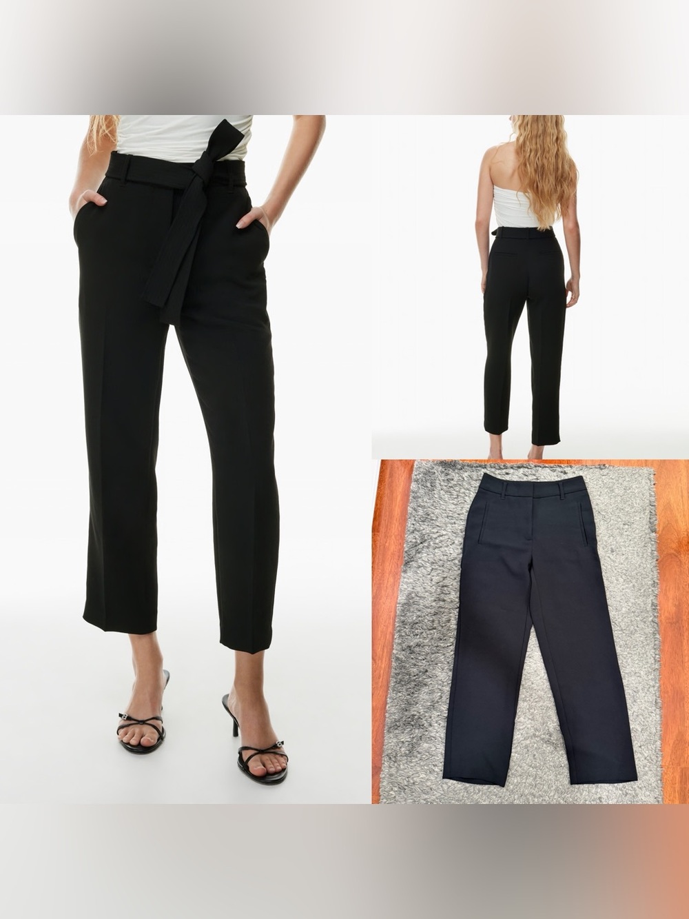 Aritzia Wilfred Tie Front Pant